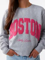 3D Boston Crew Sweatshirt