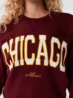 Chicago Two Tone Crew Sweatshirt