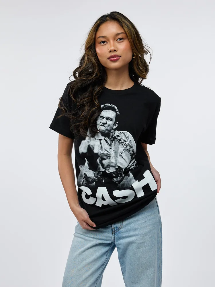 Johnny Cash Finger Tee