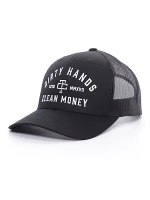 Troll Co. Dirty Hands Clean Money Curved Brim Hat