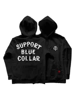 Troll Co. Support Blue Collar Hoodie