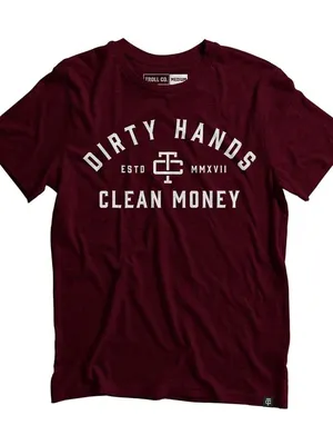 Troll Co. Dirty Hands Clean Money Short Sleeve Tee