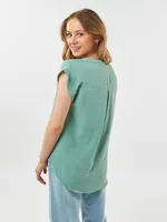 Abby Air Flow Short Sleeve Top