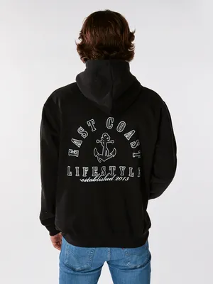 East Coast Lifestyle Arch Anchor Hoodie