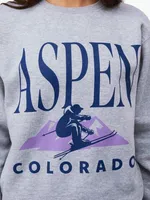 Aspen Mountain Crew Sweatshirt