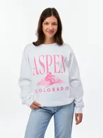 Aspen Mountain Crew Sweatshirt