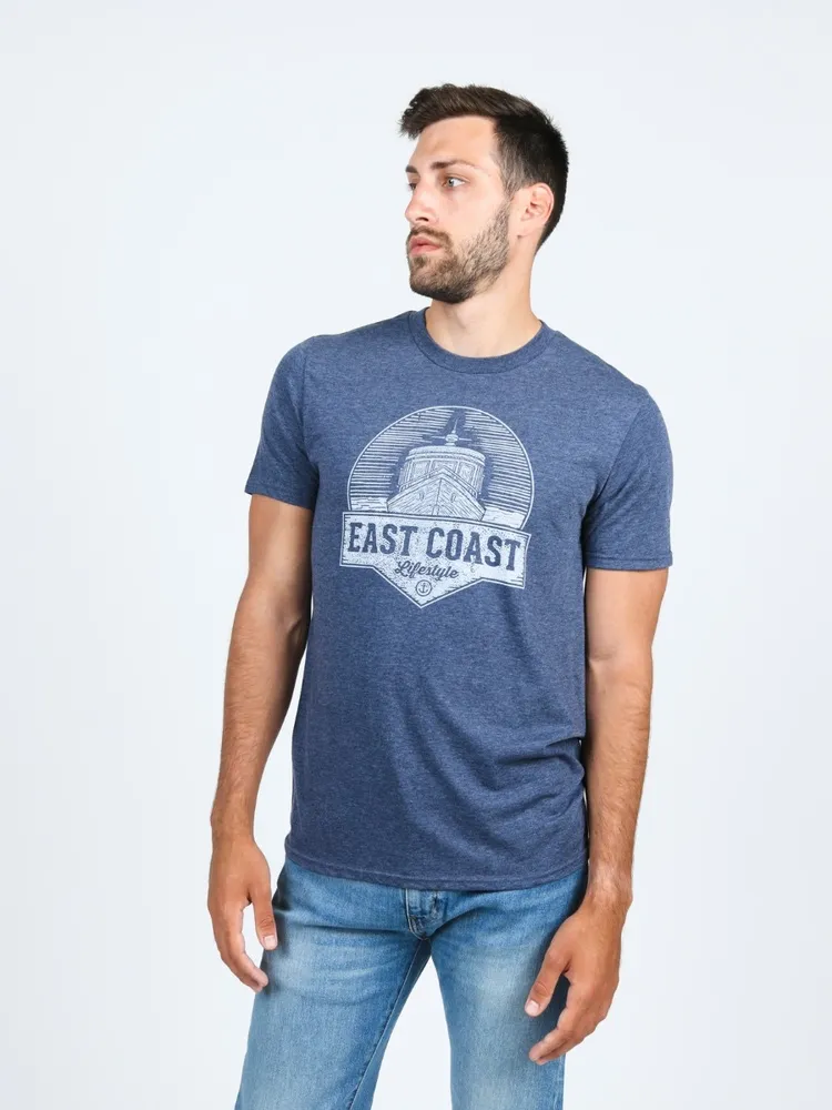 East Coast Lifestyle Distressed Boat Tee