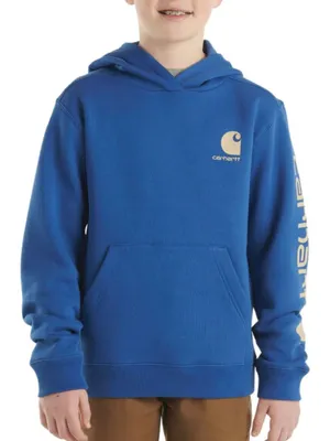 Carhartt Youth Sleeve Logo Hoodie