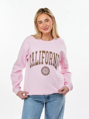 California Crest Crew Sweatshirt