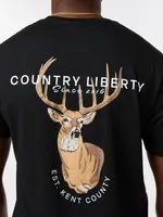 Country Liberty Deer Tee