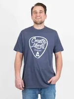 Country Liberty Guitar Pick Tee