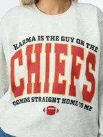 Karma Football Crew Sweatshirt