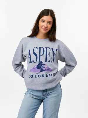 Aspen Mountain Crew Sweatshirt