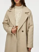 Hazel Long Wool Coat