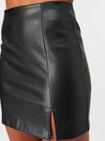 Sade Faux Mini Skirt