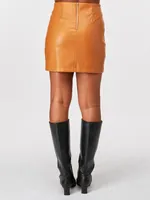 Sade Faux Mini Skirt