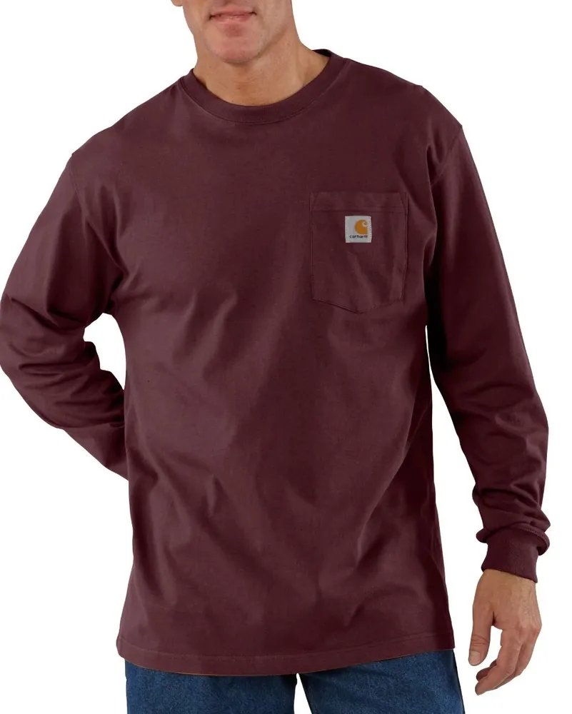 Carhartt Loose Fit Heavyweight Long Sleeve Pocket Tee