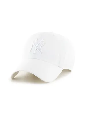 47 Brand MLB White Tonal Clean Up Hat