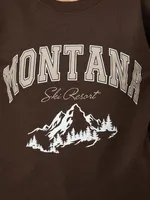 Montana Mountain Crew Sweatshirt