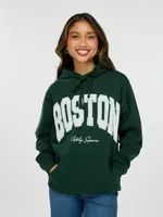 3D Boston Hoodie