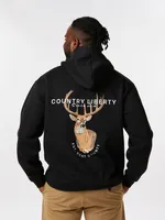 Country Liberty Deer Hoodie