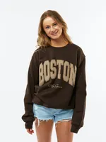 3D Boston Crew Sweatshirt