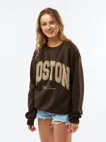 3D Boston Crew Sweatshirt