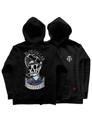 Troll Co. Blue Collar Bastard Hoodie