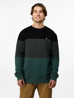 Ten Tree Blocked Classic Crew Sweatshirt