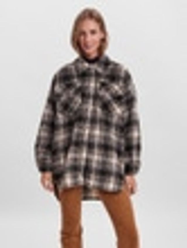 pseudio plaid jacket