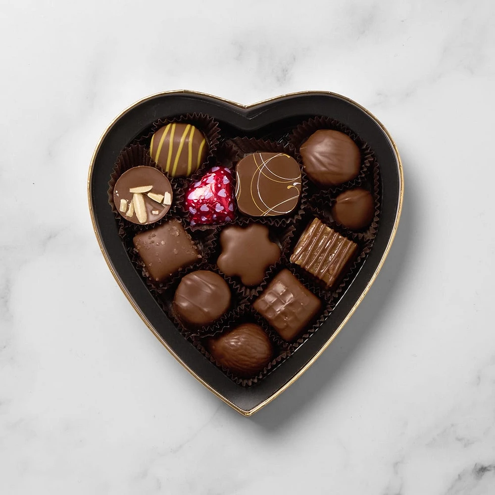 Milk Chocolate Heart Gift Box