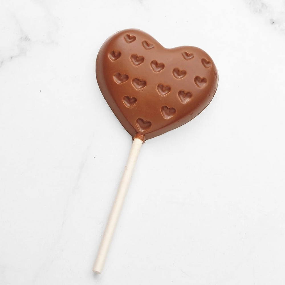 Milk Chocolate Heart Lolly, 30 g