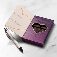 Dark Chocolate & Crisps Valentine Card Box, 60 g