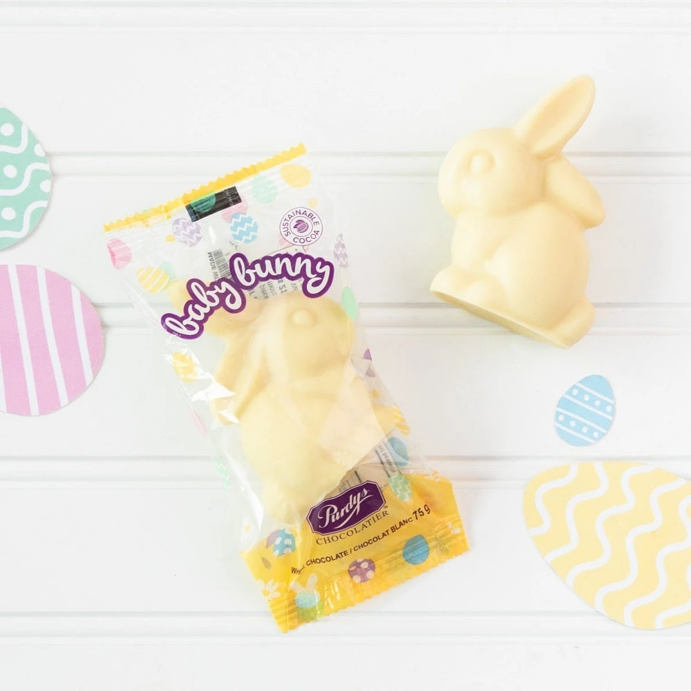 White Chocolate Baby Bunny, 75 g