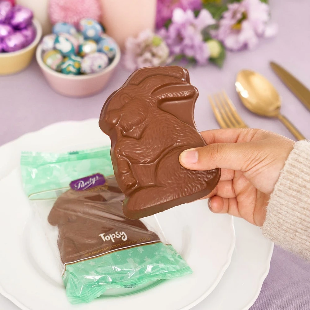 Milk Chocolate Topsy Bunny, 110 g