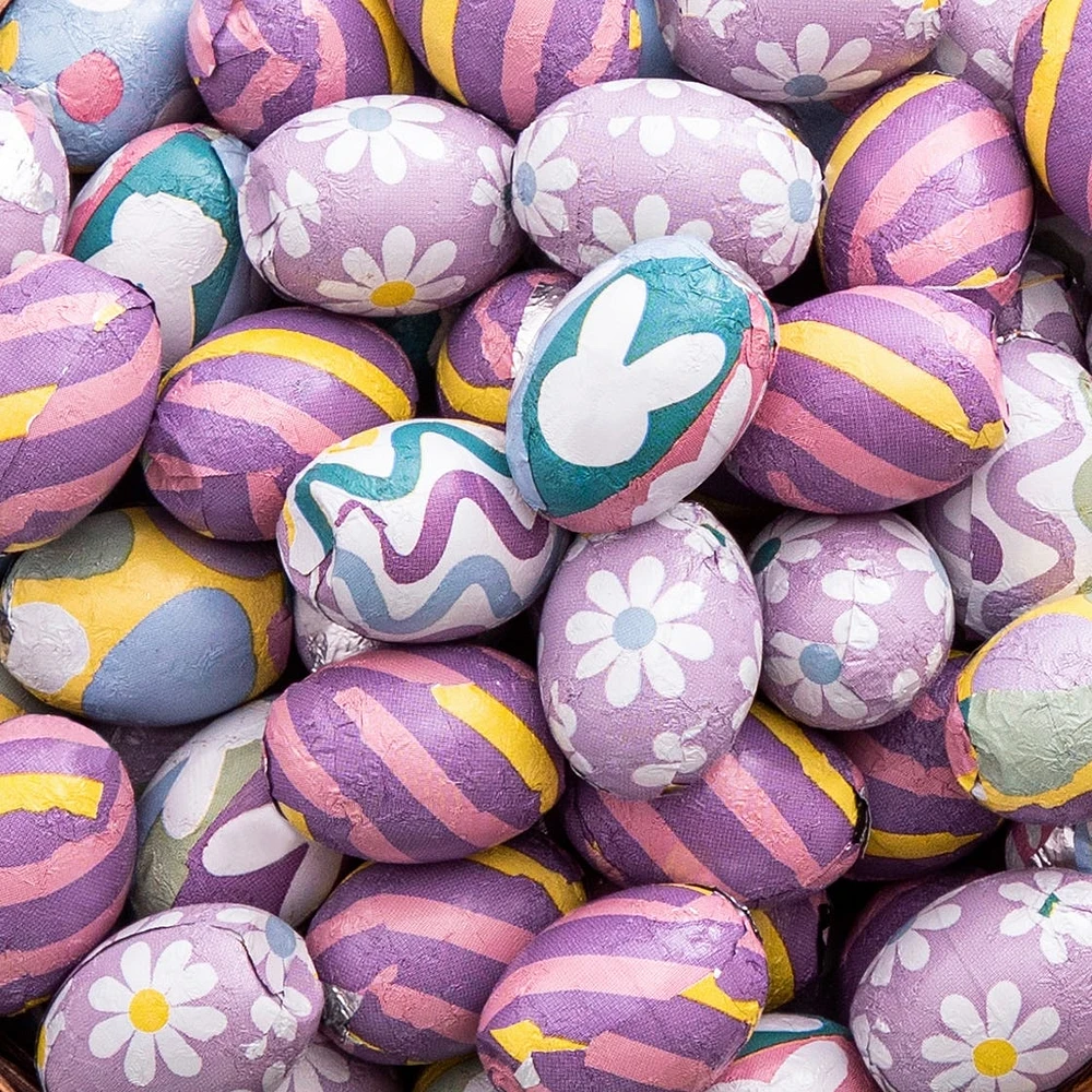 Milk Chocolate Foiled Mini Eggs, 375 g