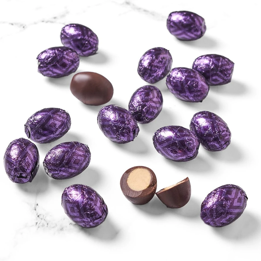 Foiled Dark Chocolate Peanut Butter Eggs, 300 g