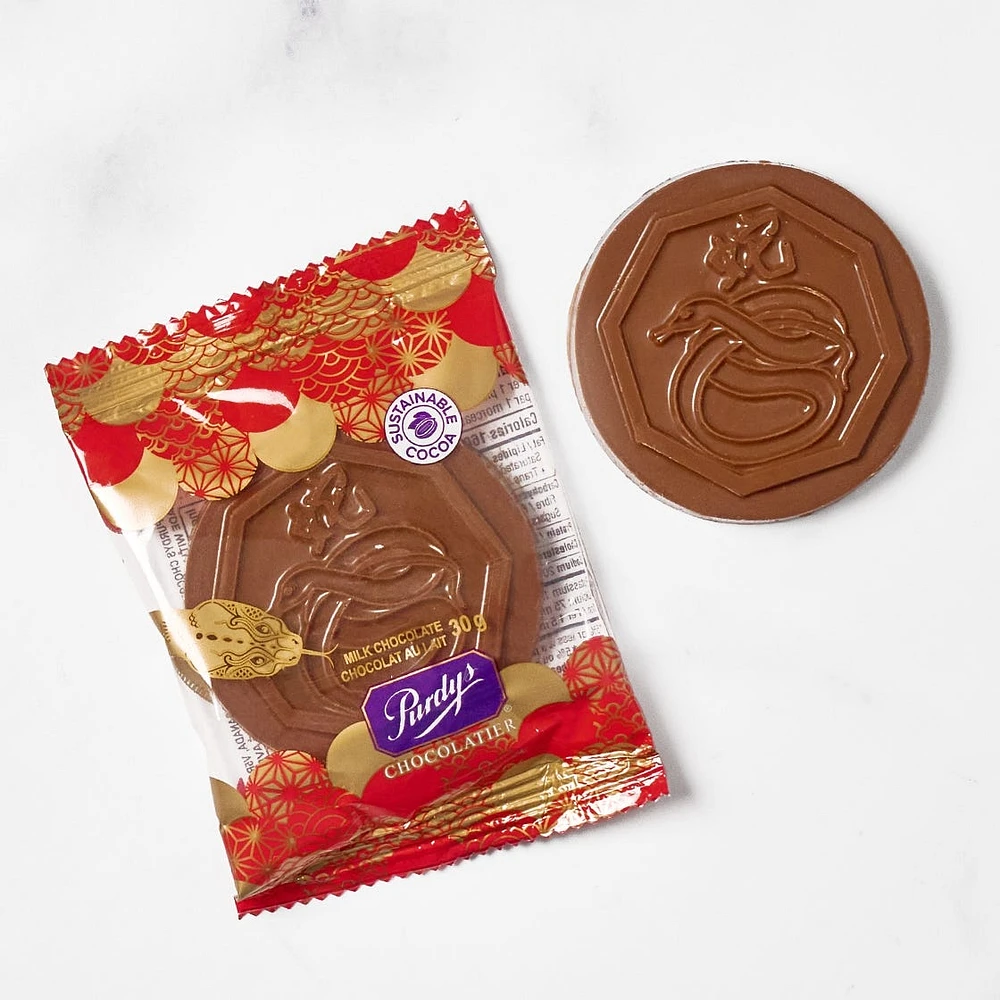 Year of the Snake Milk Chocolate Medallion, 30 g