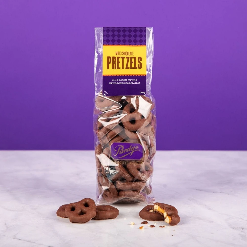 Milk Chocolate Pretzels, 200 g