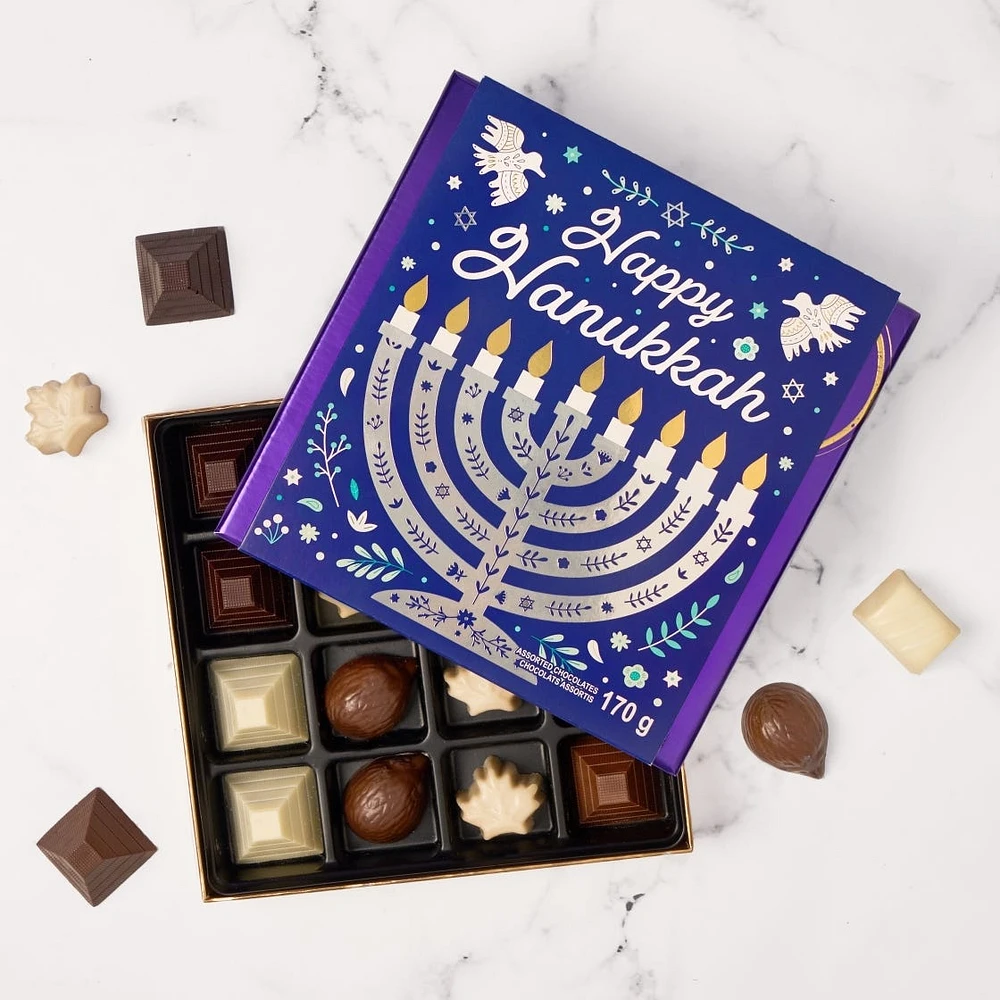 Happy Hanukkah Gift Box, 16 pc