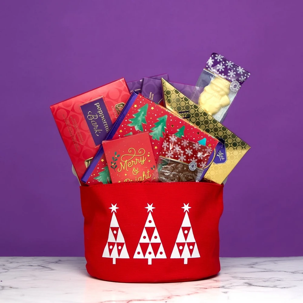 Holiday Wishes Gift Basket