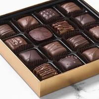Milk & Dark Chocolate Caramels, 16 pc