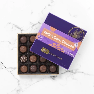 Milk & Dark Chocolate Creams