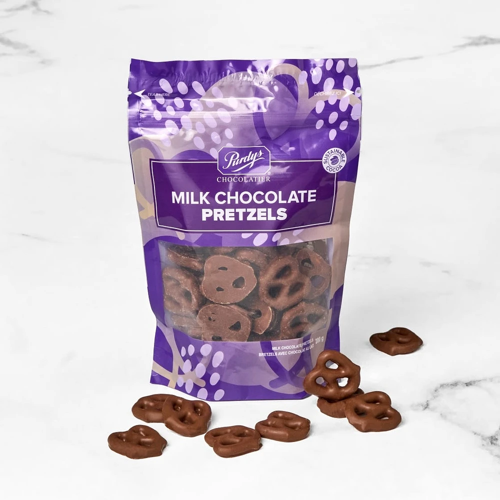 Milk Chocolate Pretzels, 200 g