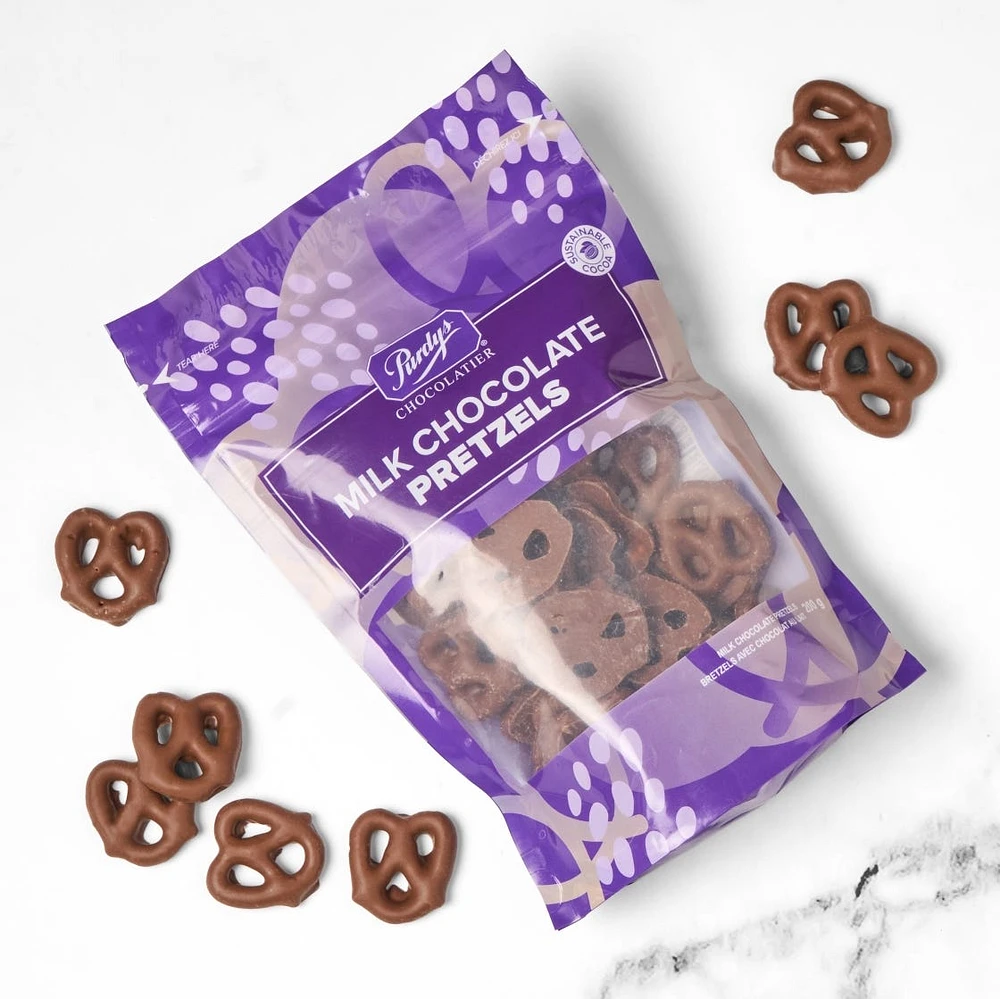 Milk Chocolate Pretzels, 200 g