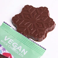 Vegan Mylk Chocolate Snowflake, 30 g