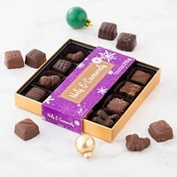 Milk & Dark Chocolate Nuts & Caramels, 215 g