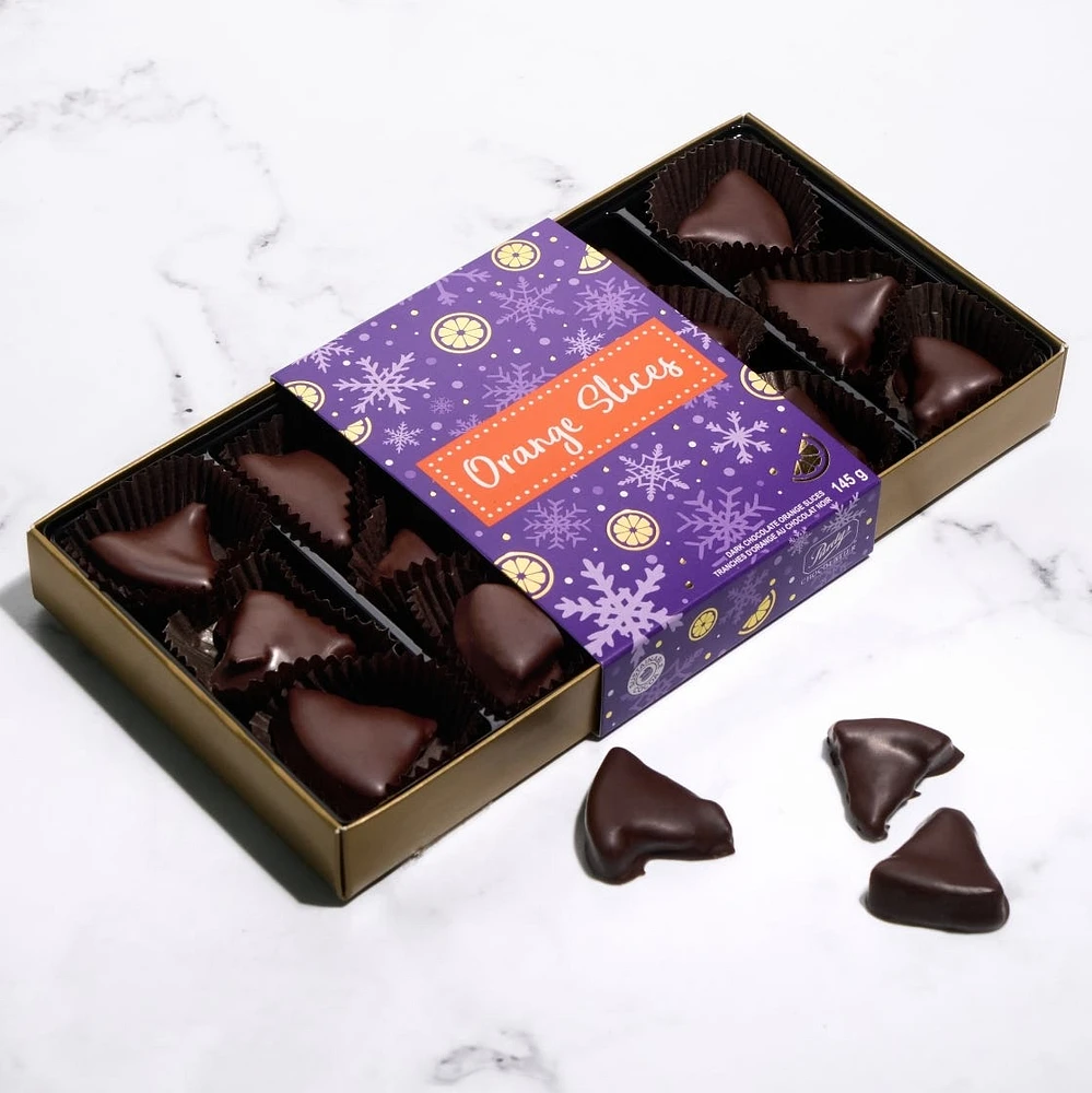 Dark Chocolate Orange Slices, 165 g