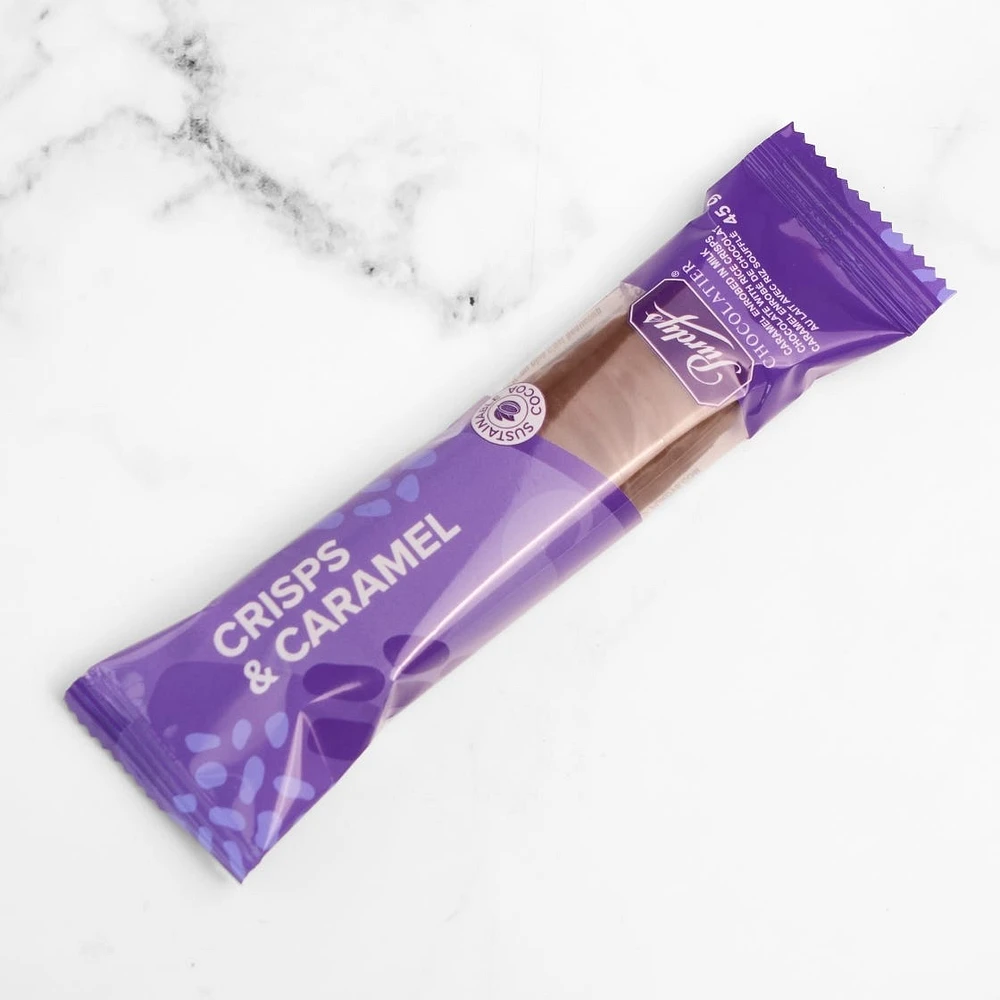 Crisps & Caramel Bar, 45g