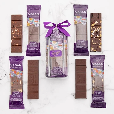 Assorted Vegan Chocolate Bar Bag, 6 pc